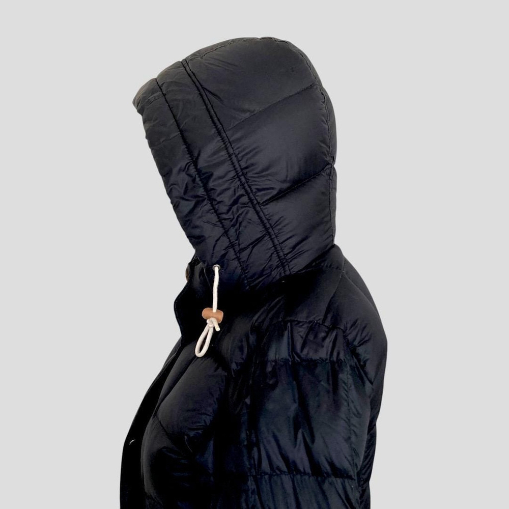 Abercrombie & Fitch Goose Down Sherpa Hoody Puffer Parka Coat Women’s Small - Picture 3 of 10